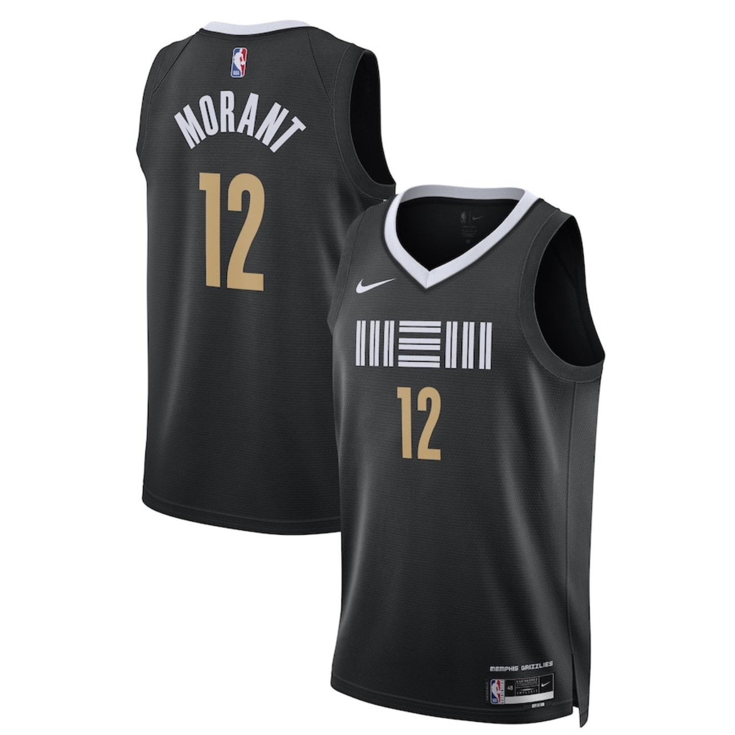 NBA Ja Morant Memphis Grizzlies 12 Jersey