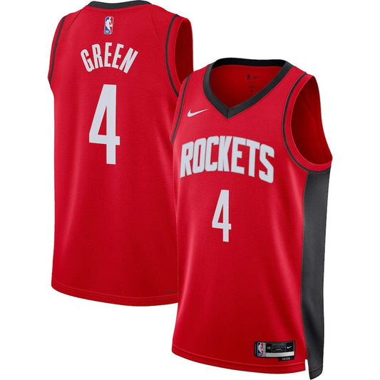 NBA Jalen Green Houston Rockets 4 Jersey