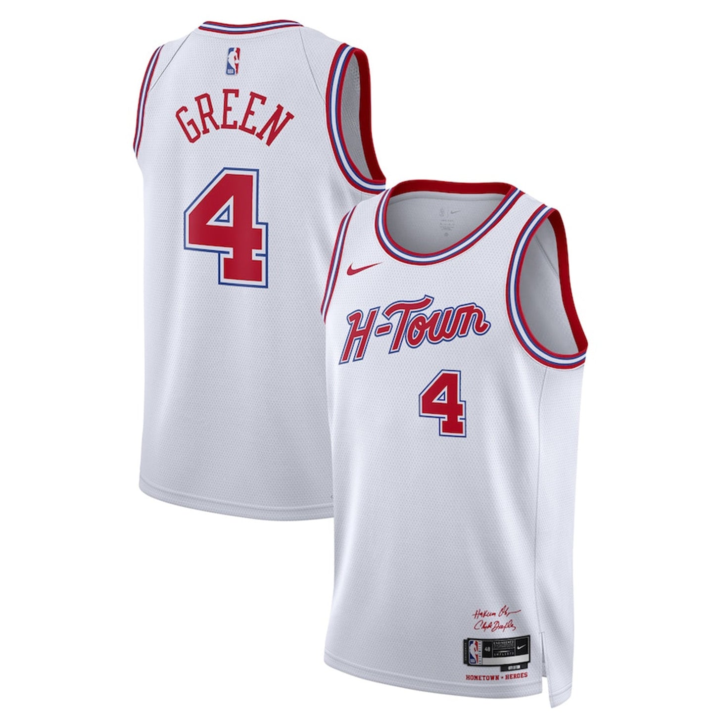 NBA Jalen Green Houston Rockets 4 Jersey