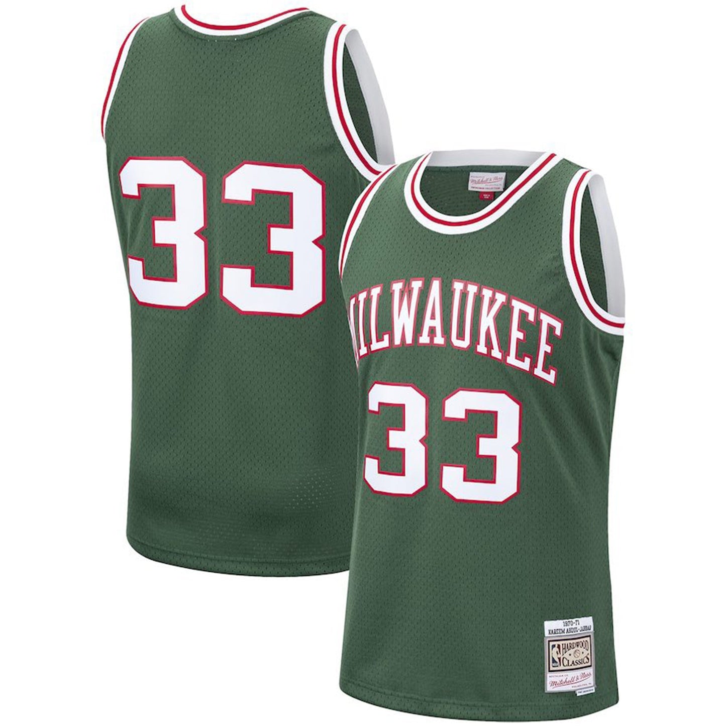 NBA Kareem Abdul-Jabbar Milwaukee Bucks 33 Jersey