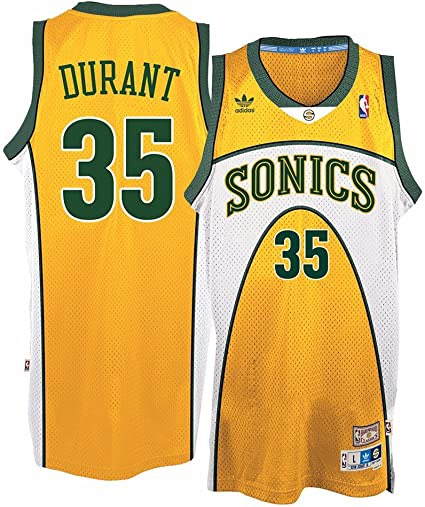 NBA Kevin Durant Seattle Super Sonics 35 - 2007-08 Jersey