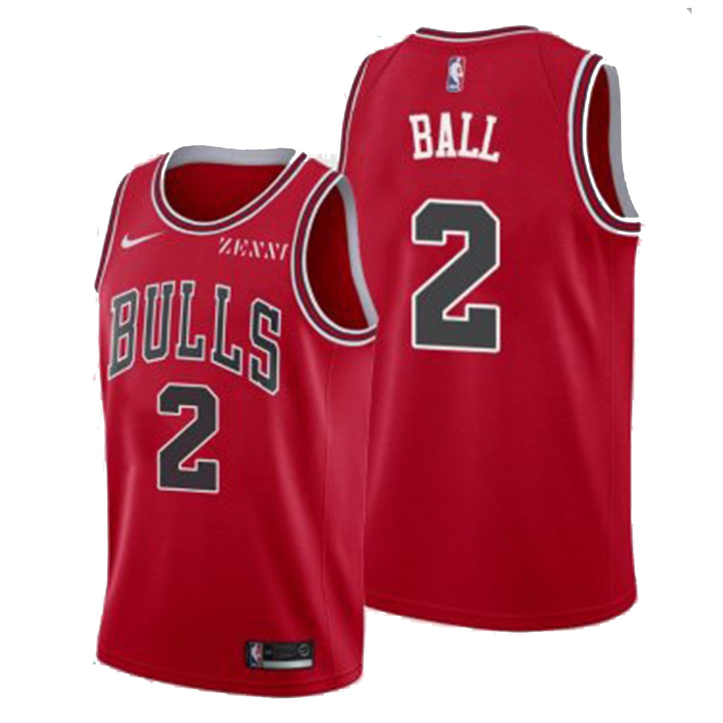 NBA Lonzo Ball Chicago Bulls 2 Jersey