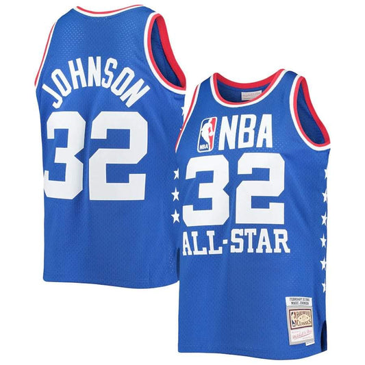 NBA Magic Johnson All-Star West 32-1985 Jersey