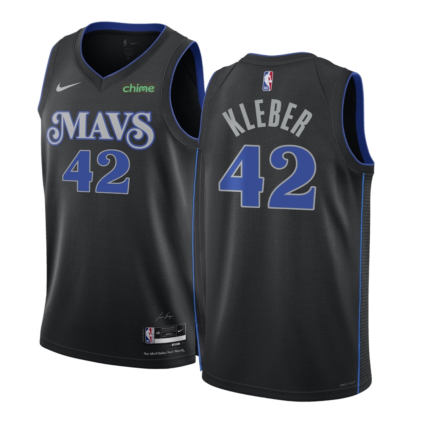 NBA Maxi Kleber Dallas Mavericks 42 Jersey