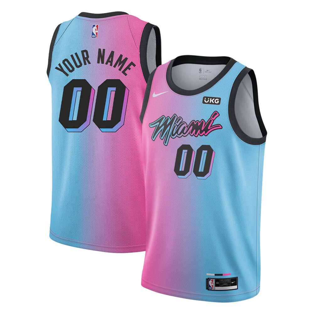 NBA Miami Heat Blank Custom Jersey