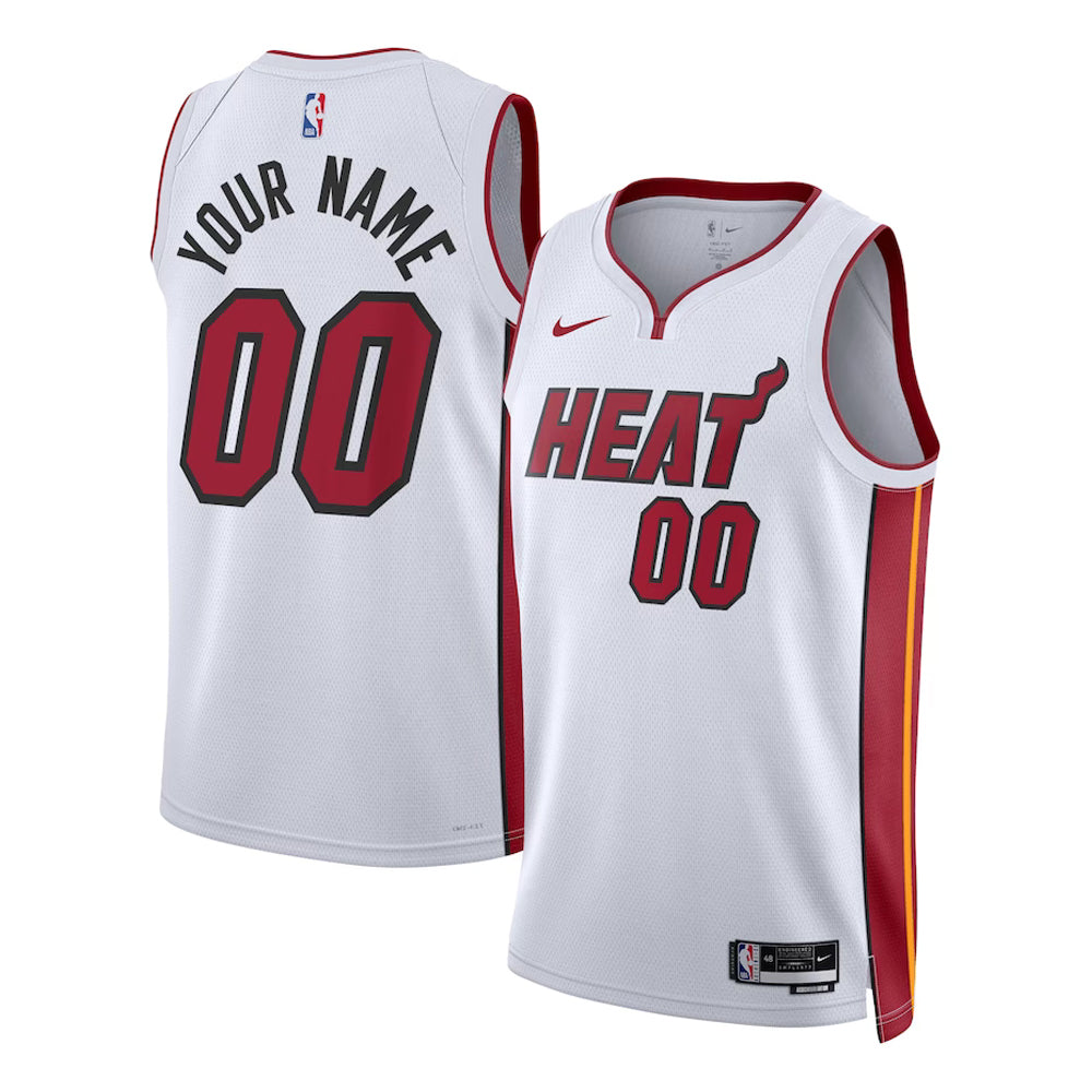 NBA Miami Heat Blank Custom Jersey