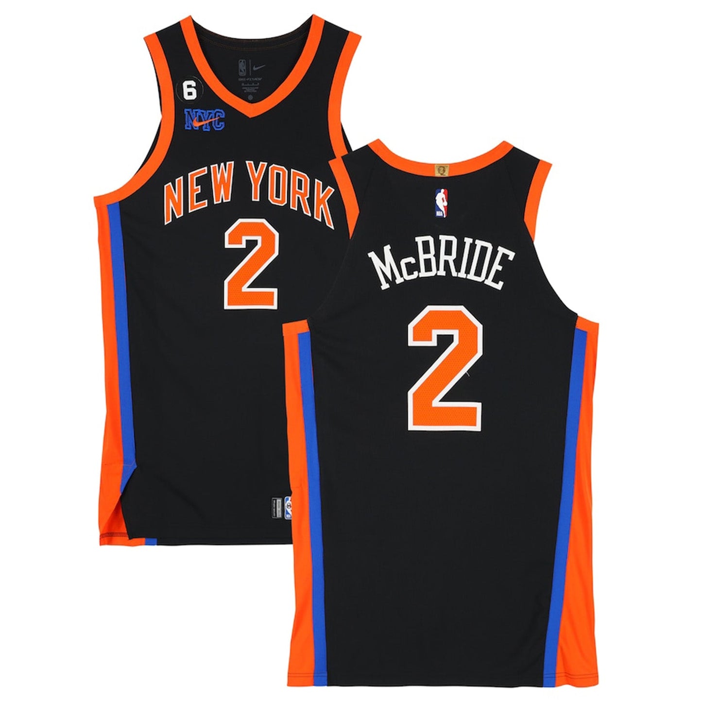 NBA Miles Mcbride New York Knicks 2 Jersey
