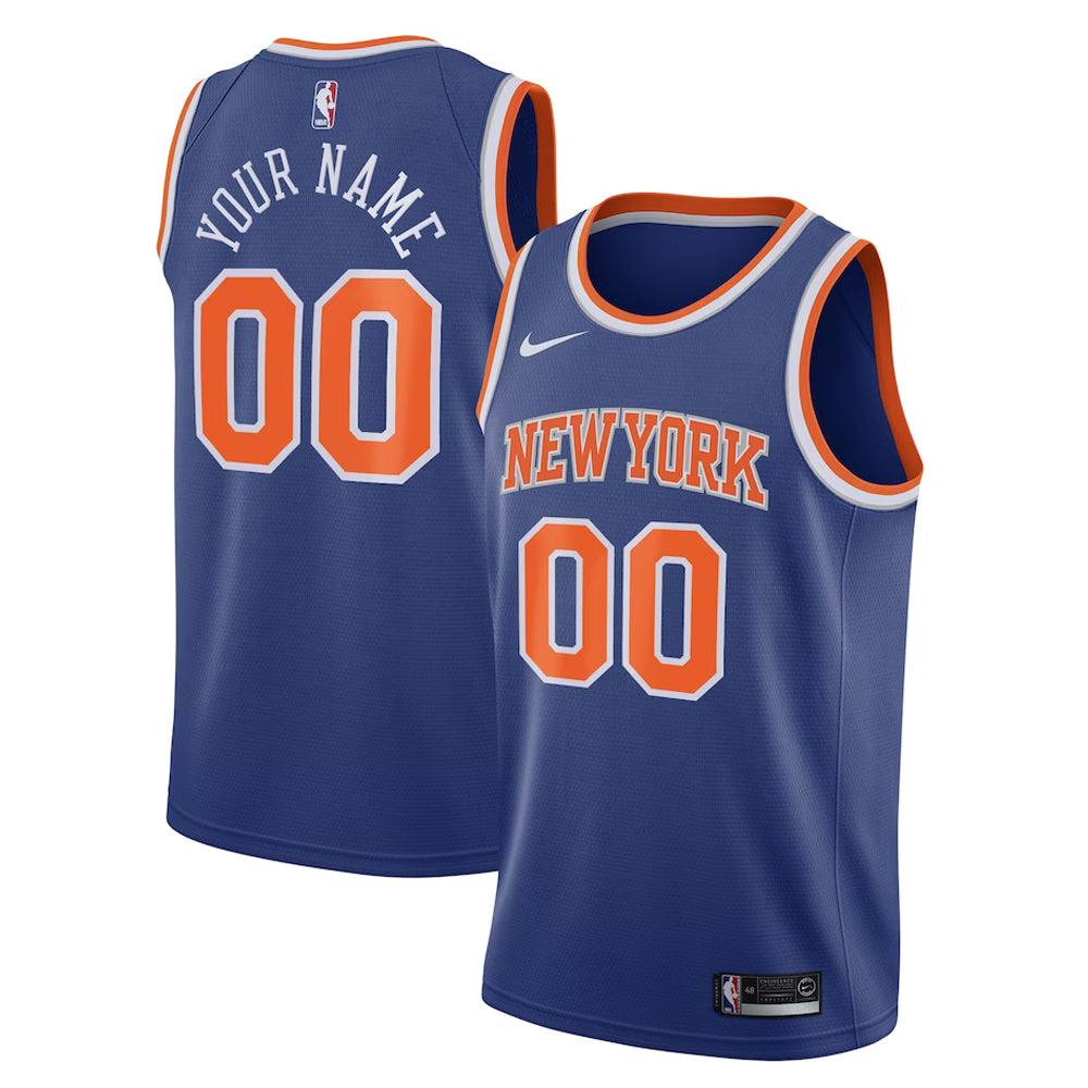 New York Knicks Blank Custom Jersey