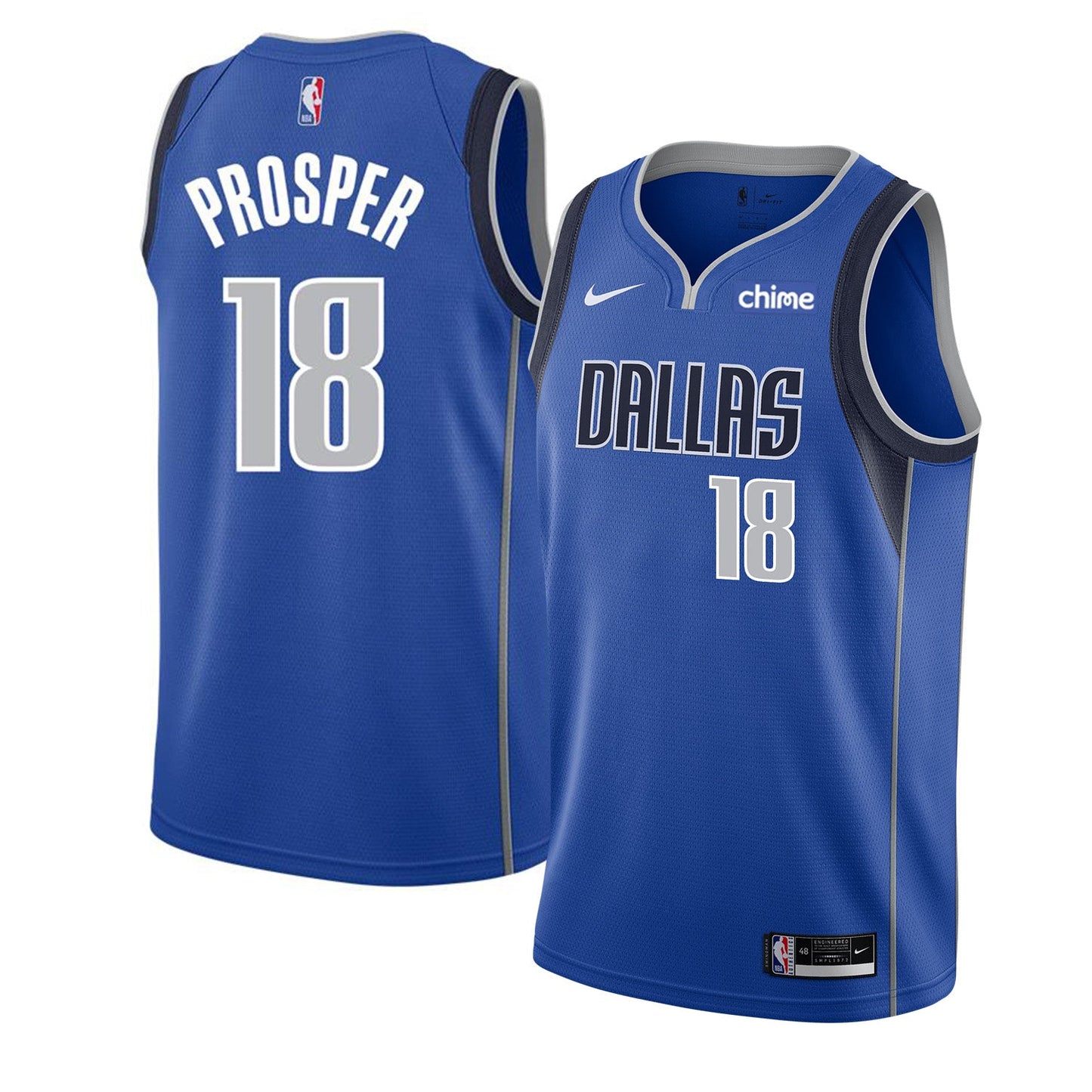 NBA Oliver Maxence Prosper Dallas Mavericks 18 Jersey
