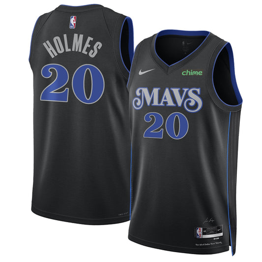 NBA Richaun Holmes Dallas Mavericks 20 Jersey