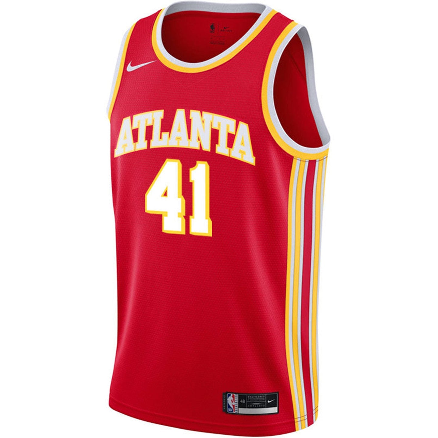 NBA Sadiq Bey Atlanta Hawks 41 Jersey