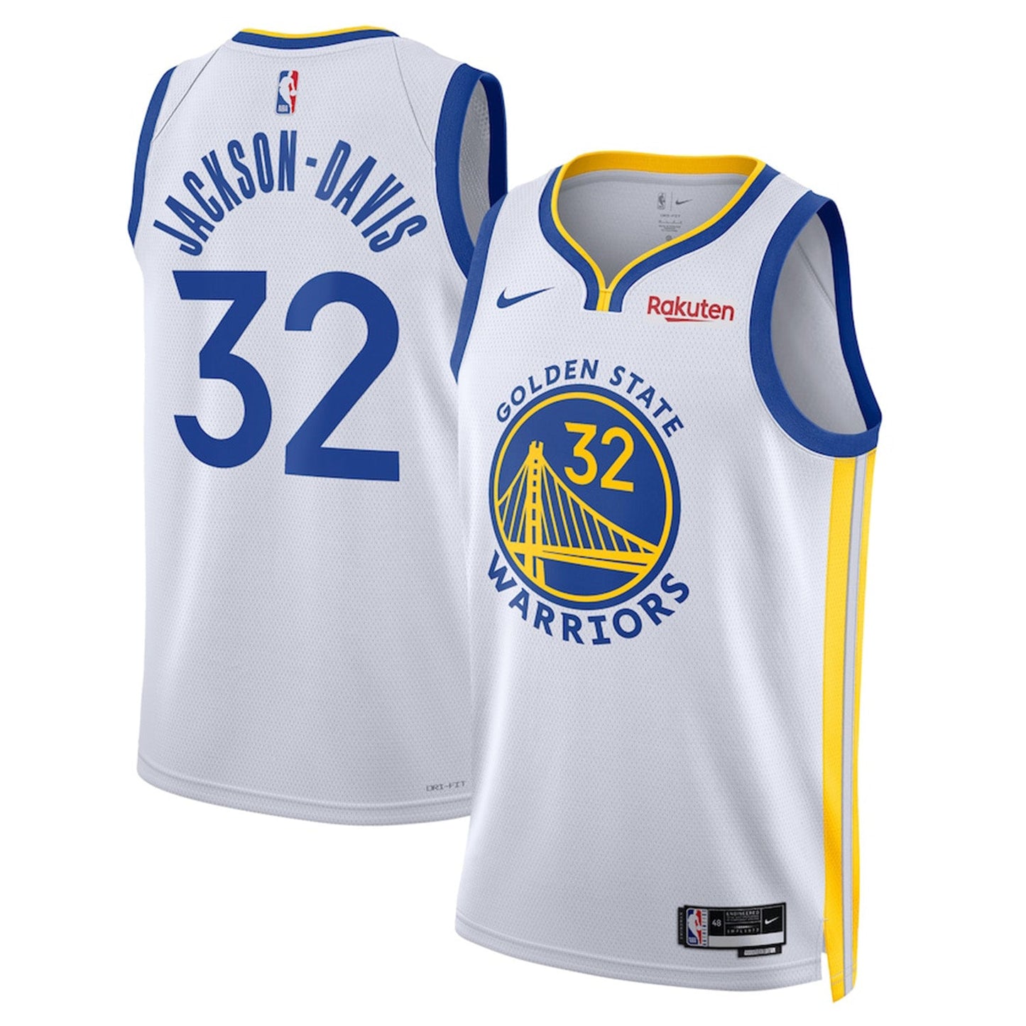 NBA Trayce Jackson Davis Golden State Warriors 32 Jersey