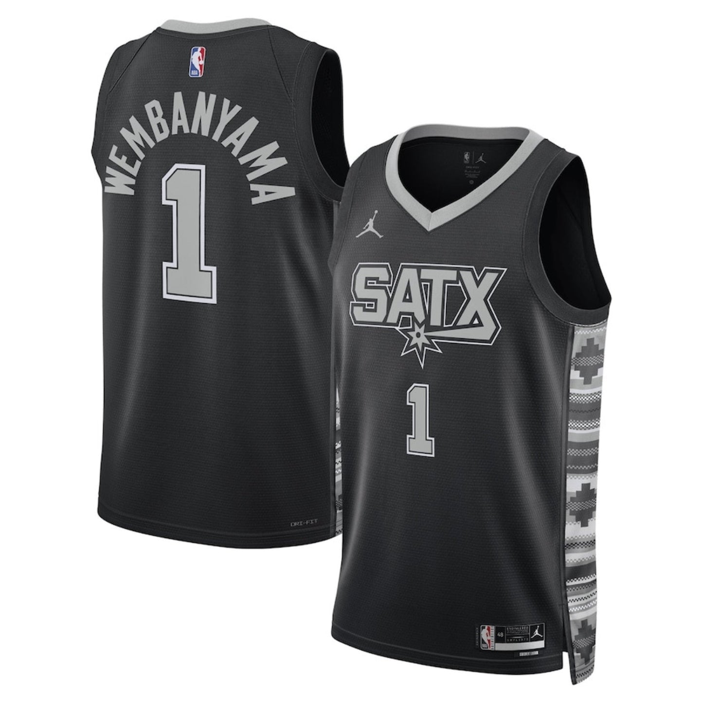 NBA Victor Wembanyama San Antonio Spurs 1 Jersey
