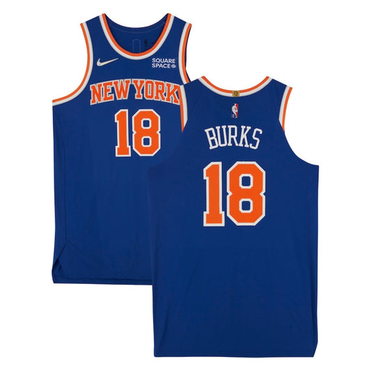 NBA Alec Burks New York Knicks 18 Jersey