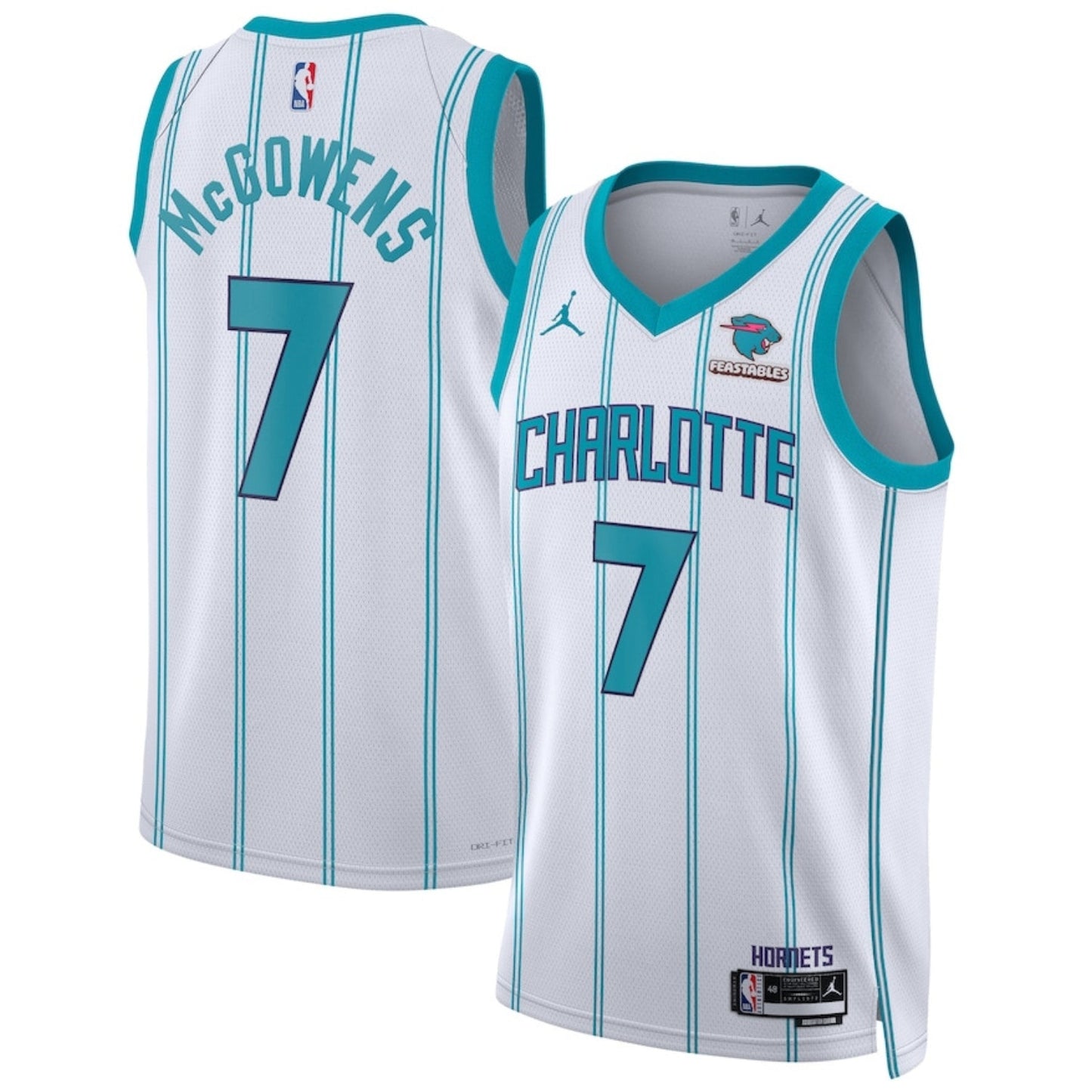 NBA Bryce McGowens Charlotte Hornets 7 Jersey
