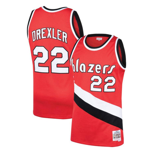 NBA Clyde Drexler Portland Trailblazers 22 Retro Jersey