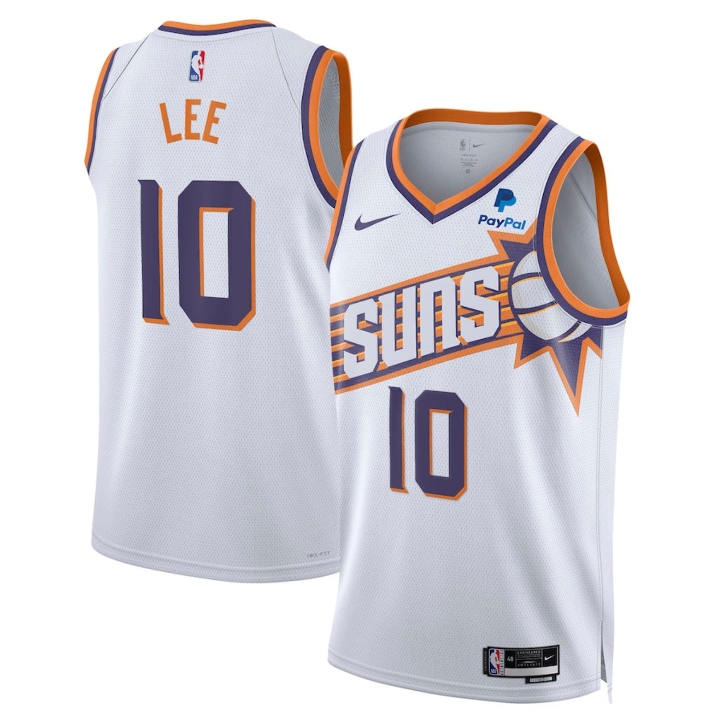 NBA Damion Lee Phoenix Suns 10 Jersey
