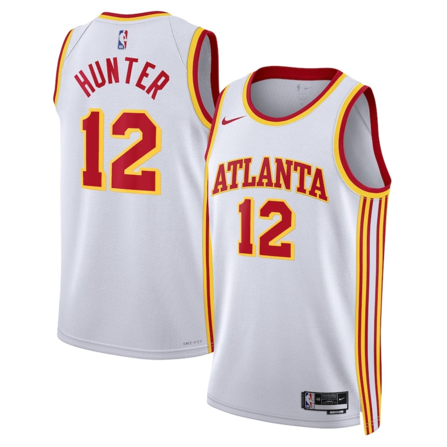 NBA De'andre Hunter Atlanta Hawks 12 Jersey