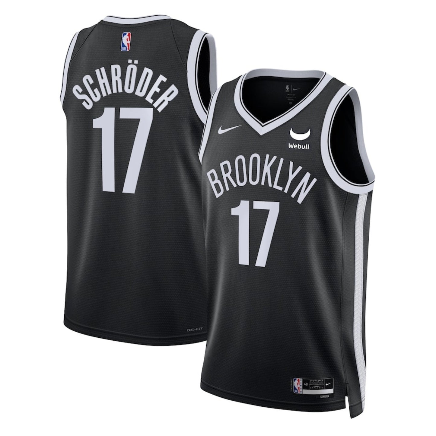NBA Dennis Schroder Brooklyn Nets 17 Jersey