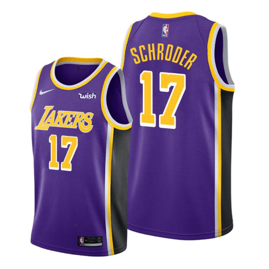 NBA Dennis Schroder Los Angeles Lakers 17 Jersey