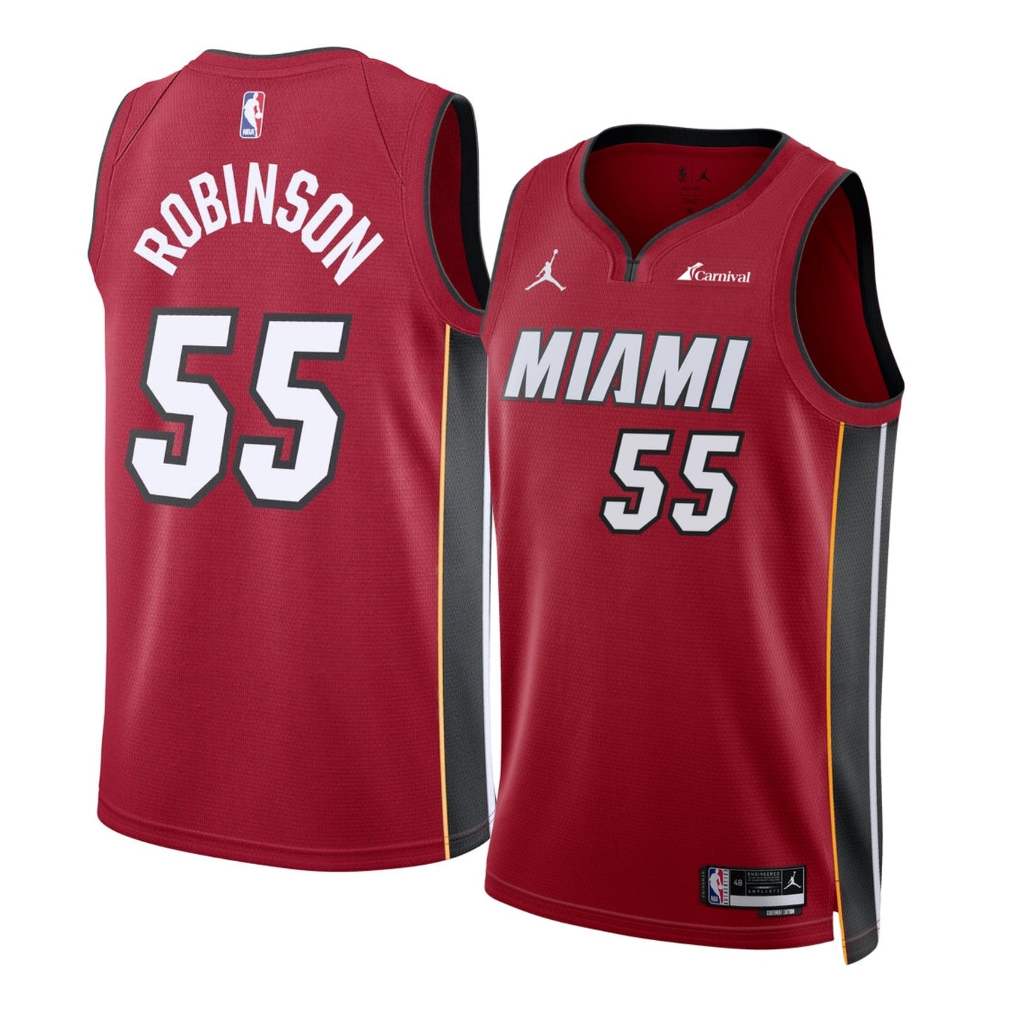 NBA Duncan Robinson Miami Heat 55 Jersey