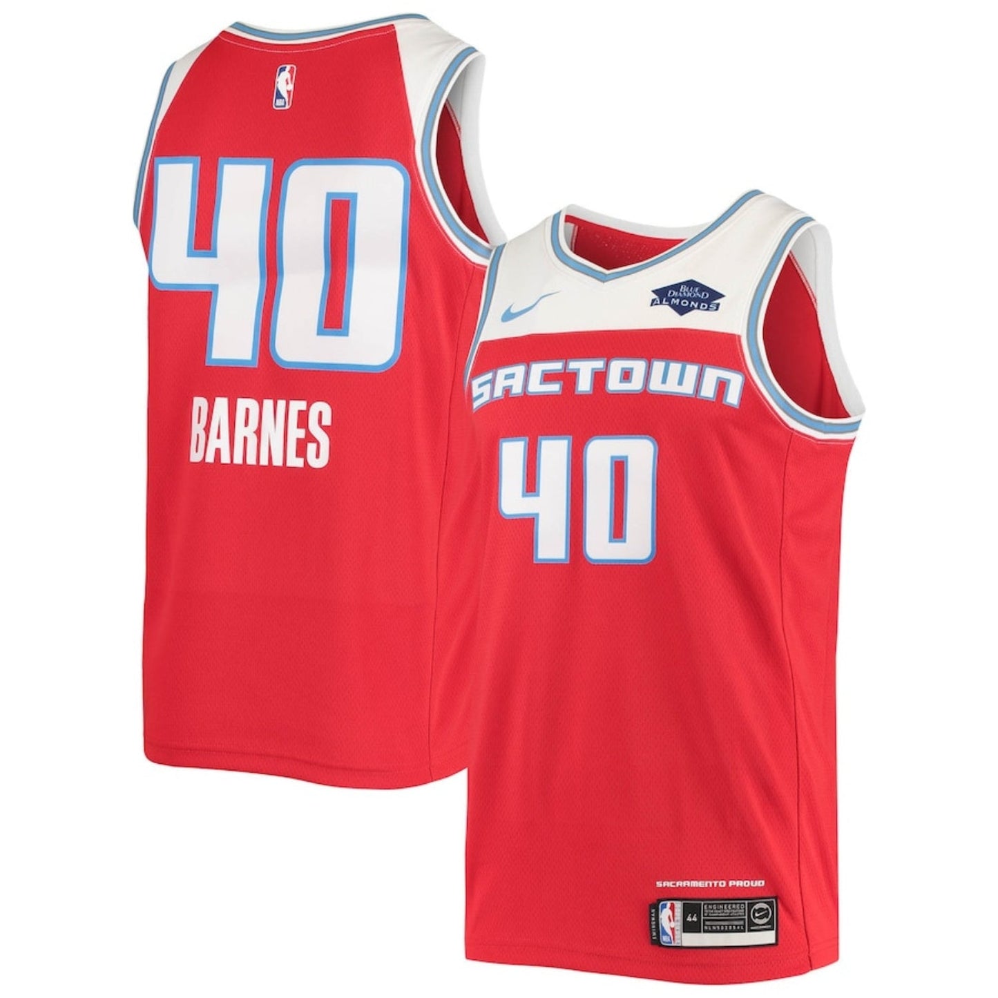 NBA Harrison Barnes Sacramento Kings 40 Jersey