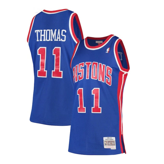 NBA  Isiah Thomas Detroit Pistons 11 Retro Jersey