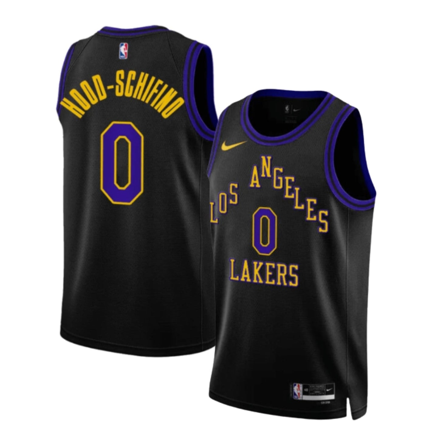 NBA Jalen Hood-Schifino Los Angeles Lakers 0 Jersey