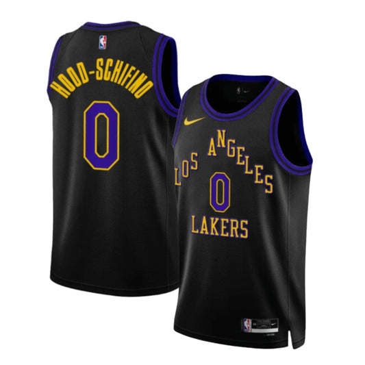 NBA Jalen Hood-Schifino Los Angeles Lakers 0 Jersey