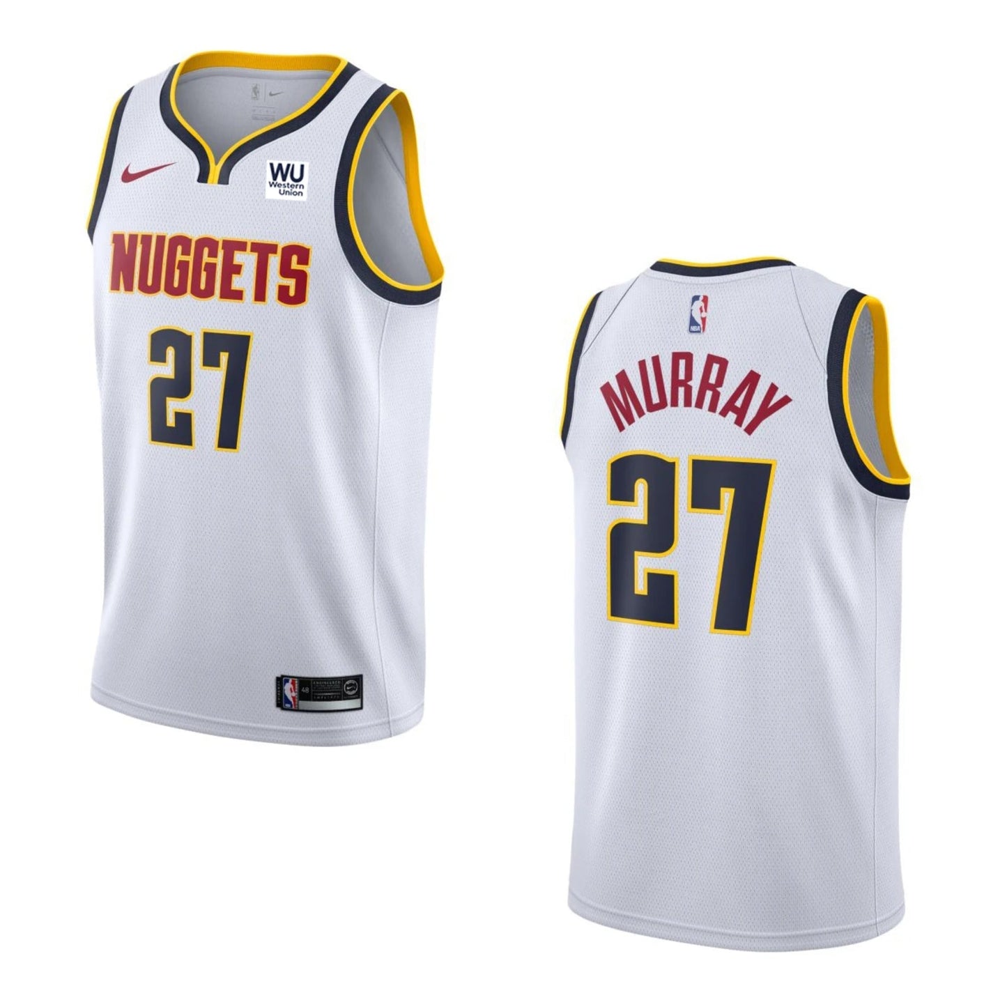 NBA Jamal Murray Denver Nuggets 27 Jersey