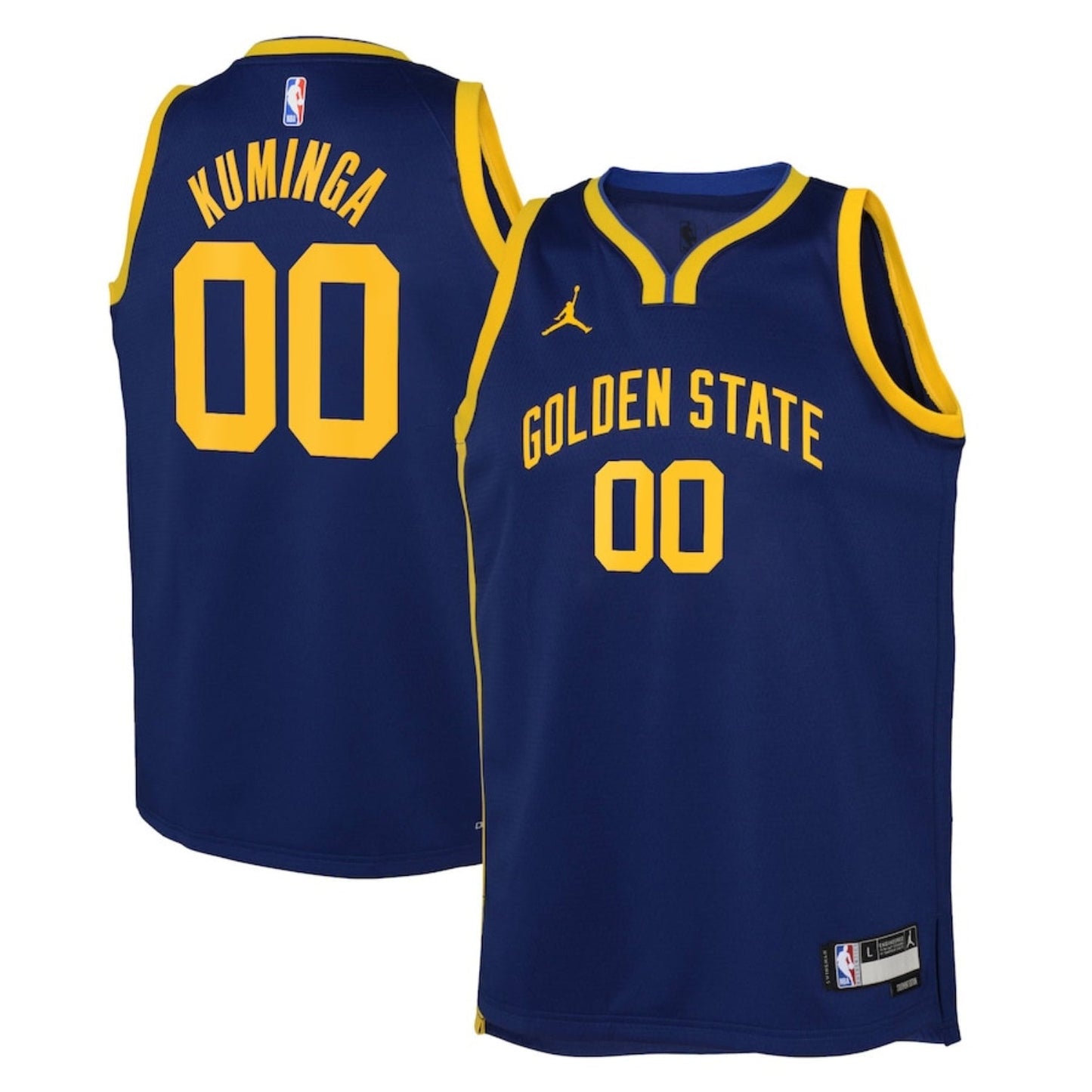 NBA Jonathan Kuminga Golden State Warriors 00 Jersey