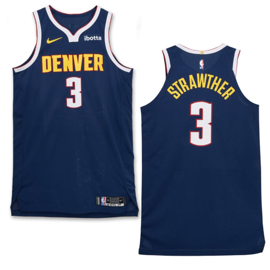 NBA Julian Strawther Denver Nuggets 3 Jersey