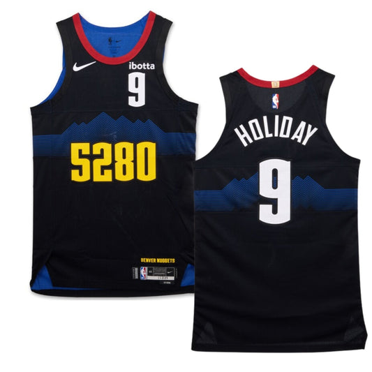 NBA Justin Holiday Denver Nuggets 9 Jersey
