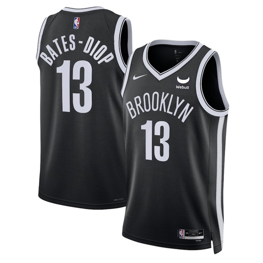 NBA Keita Bates-Diop Brooklyn Nets 13 Jersey