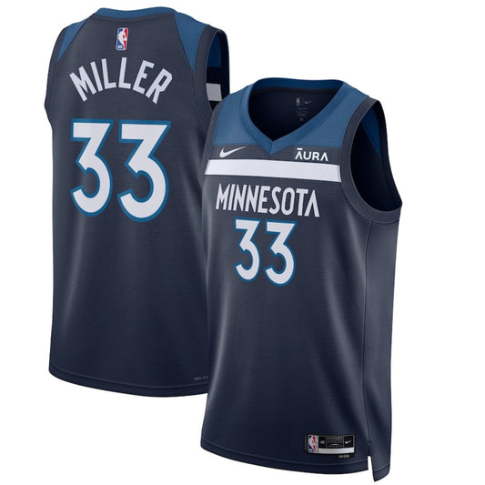 NBA Leonard Miller Minnesota Timberwolves 33 Jersey