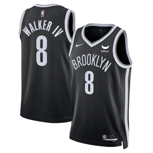 NBA Lonnie Walker IV Brooklyn Nets 8 Jersey