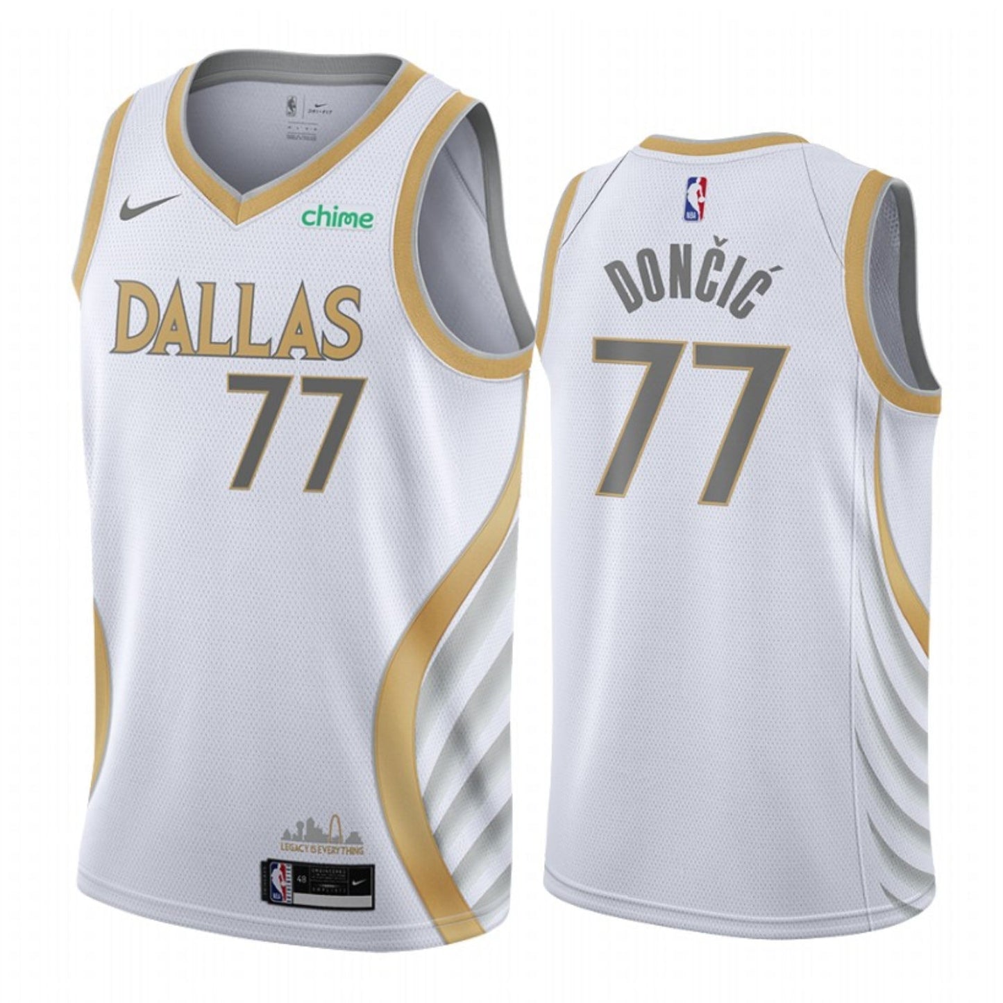 NBA Luka Doncic Dallas Mavericks 77 Jersey