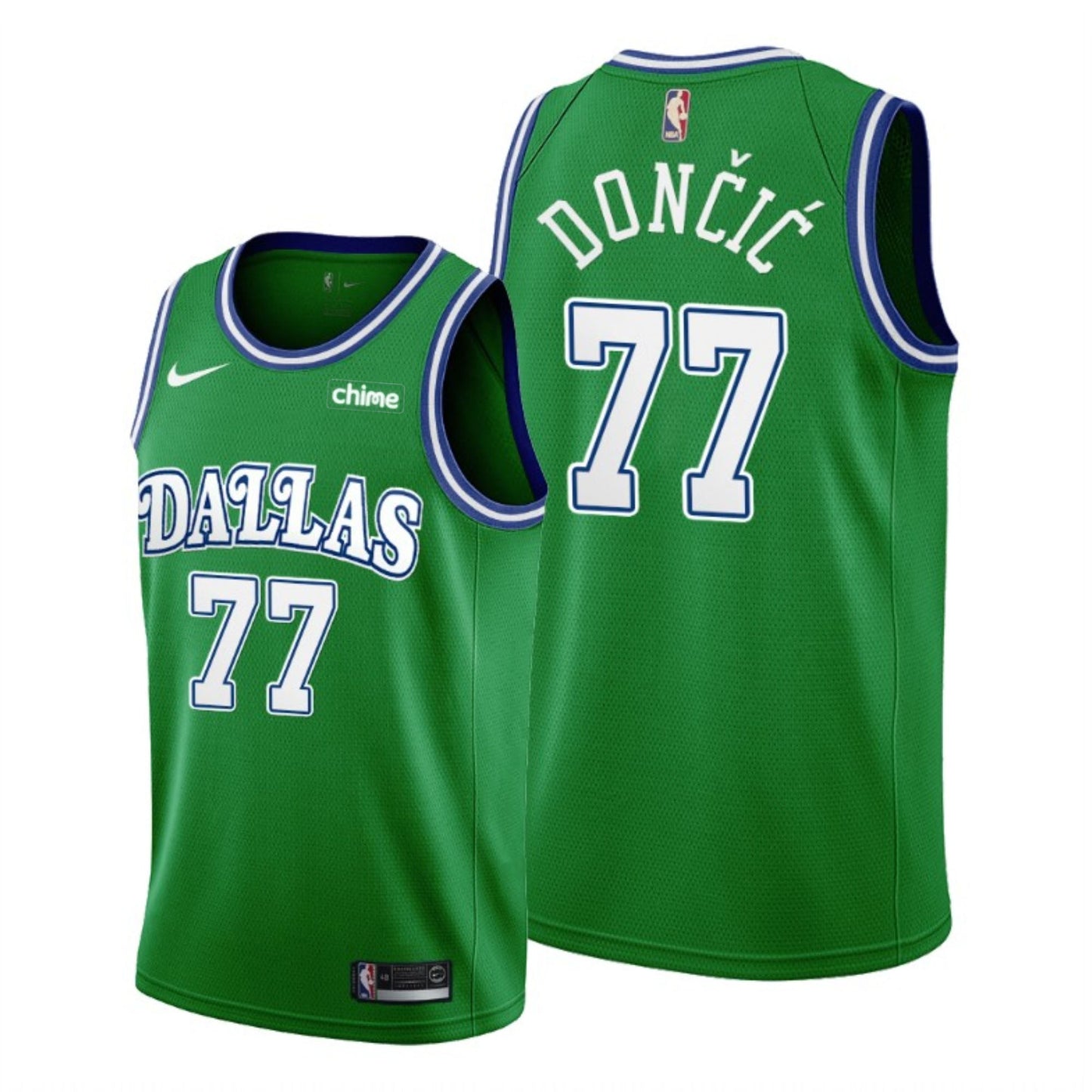 NBA Luka Doncic Dallas Mavericks 77 Jersey