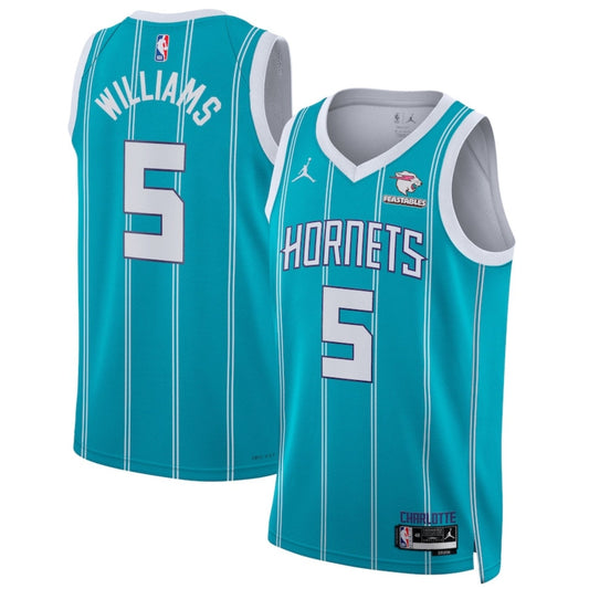 NBA Mark Williams Charlotte Hornets 5 Jersey