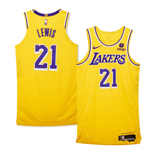 NBA Maxwell Lewis Los Angeles Lakers 21 Jersey