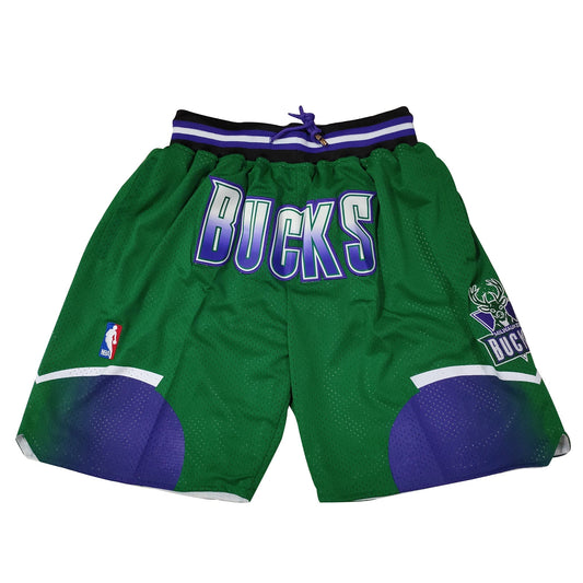 NBA Milwaukee Bucks Retro Shorts