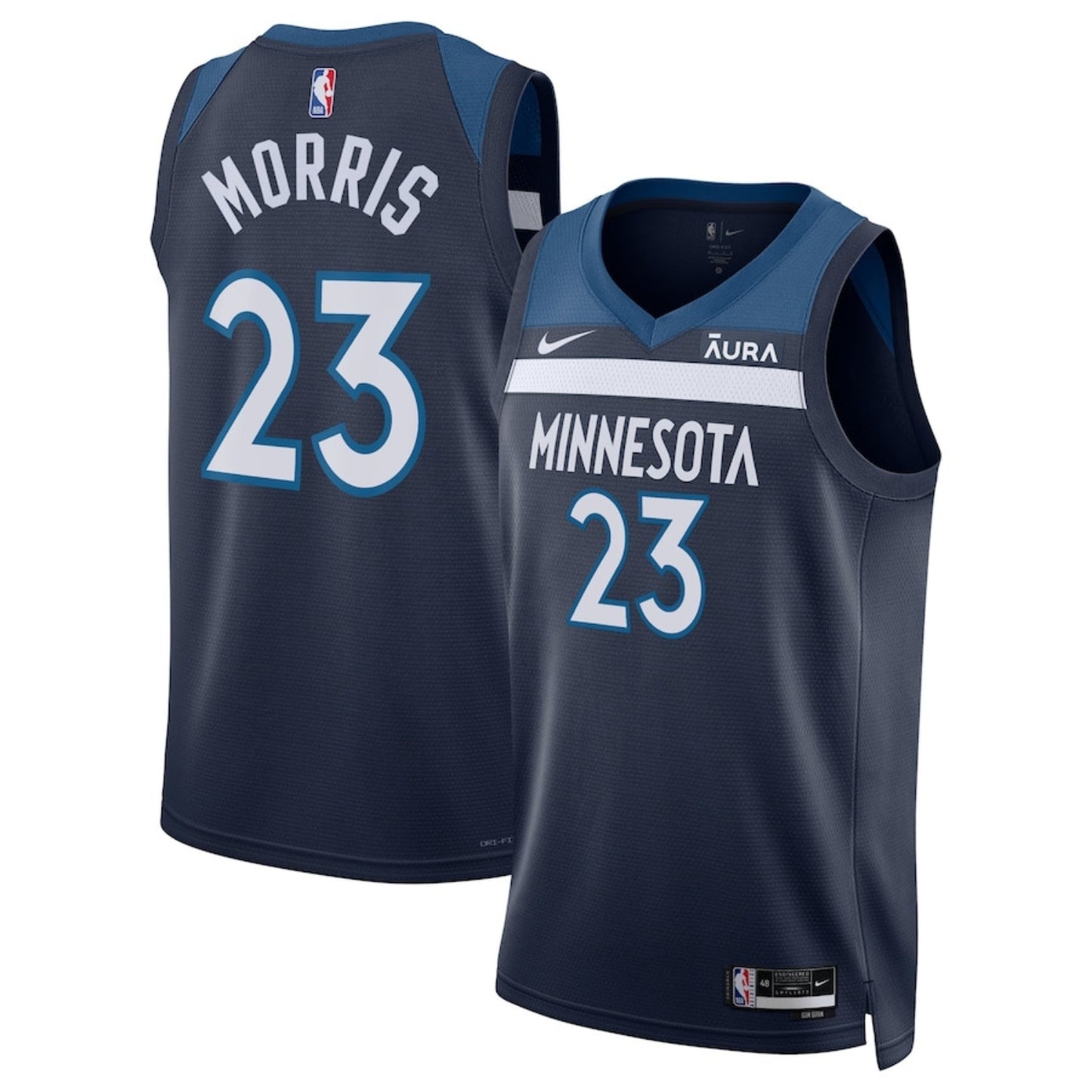 NBA Monte Morris Minnesota Timberwolves 23 Jersey