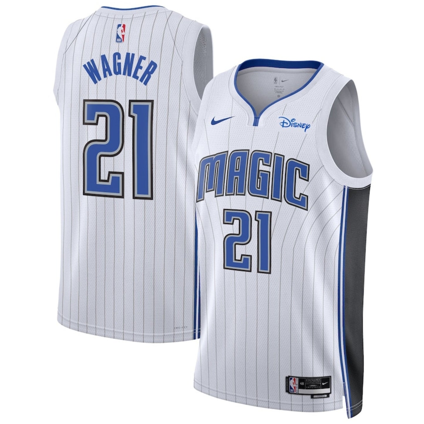 NBA Moritz Wagner Orlando Magic 21 Jersey