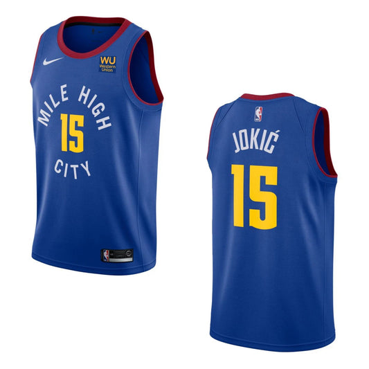NBA Nikola Jokic Denver Nuggets 15 Jersey