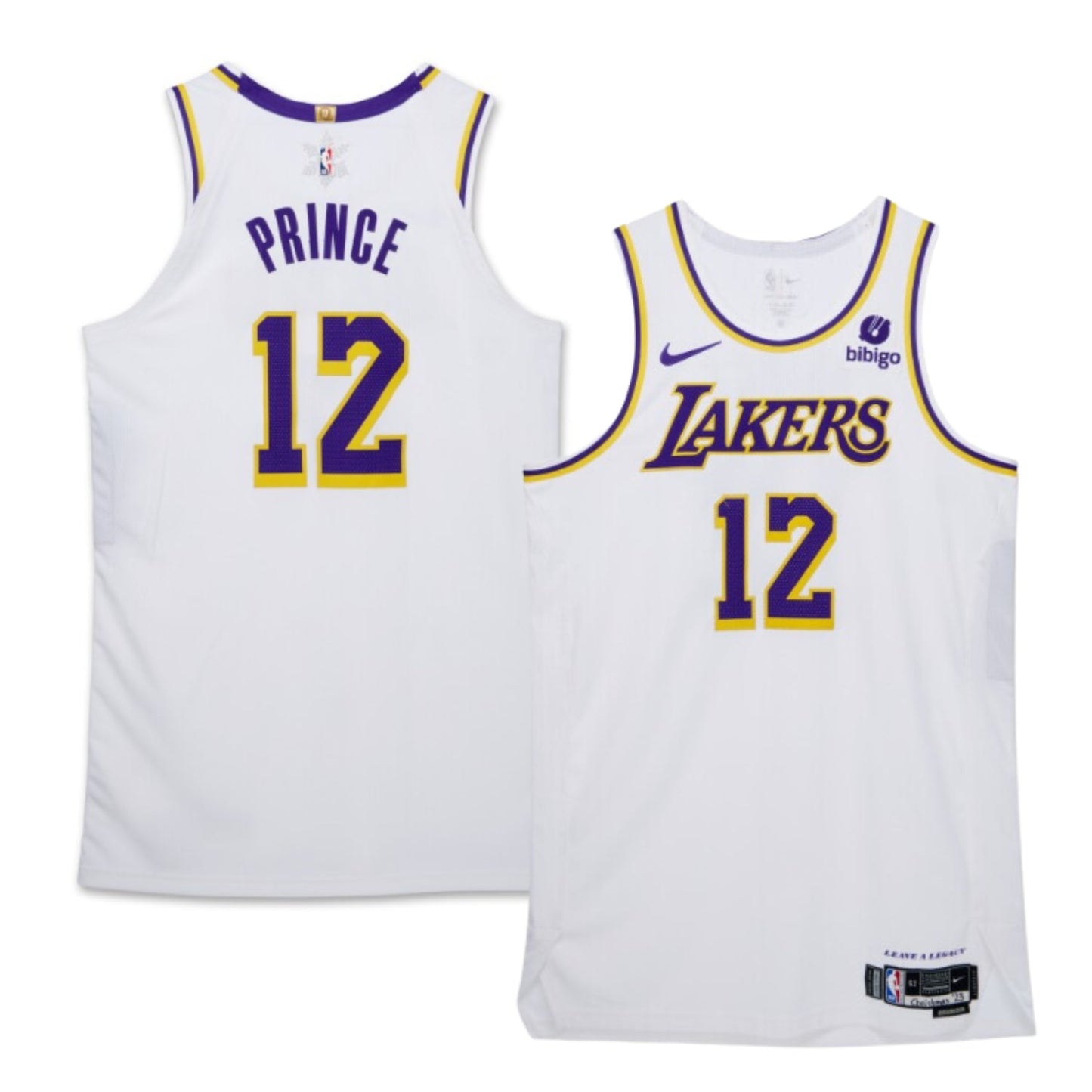 NBA Taurean Prince Los Angeles Lakers 12 Jersey