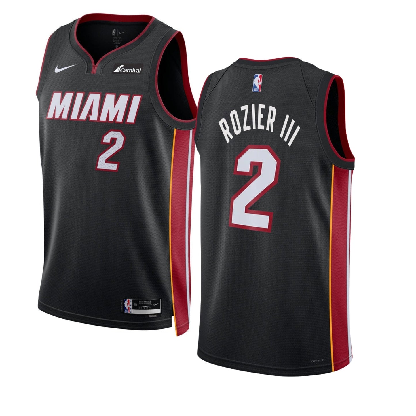 NBA Terry Rozier III Miami Heat 2 Jersey