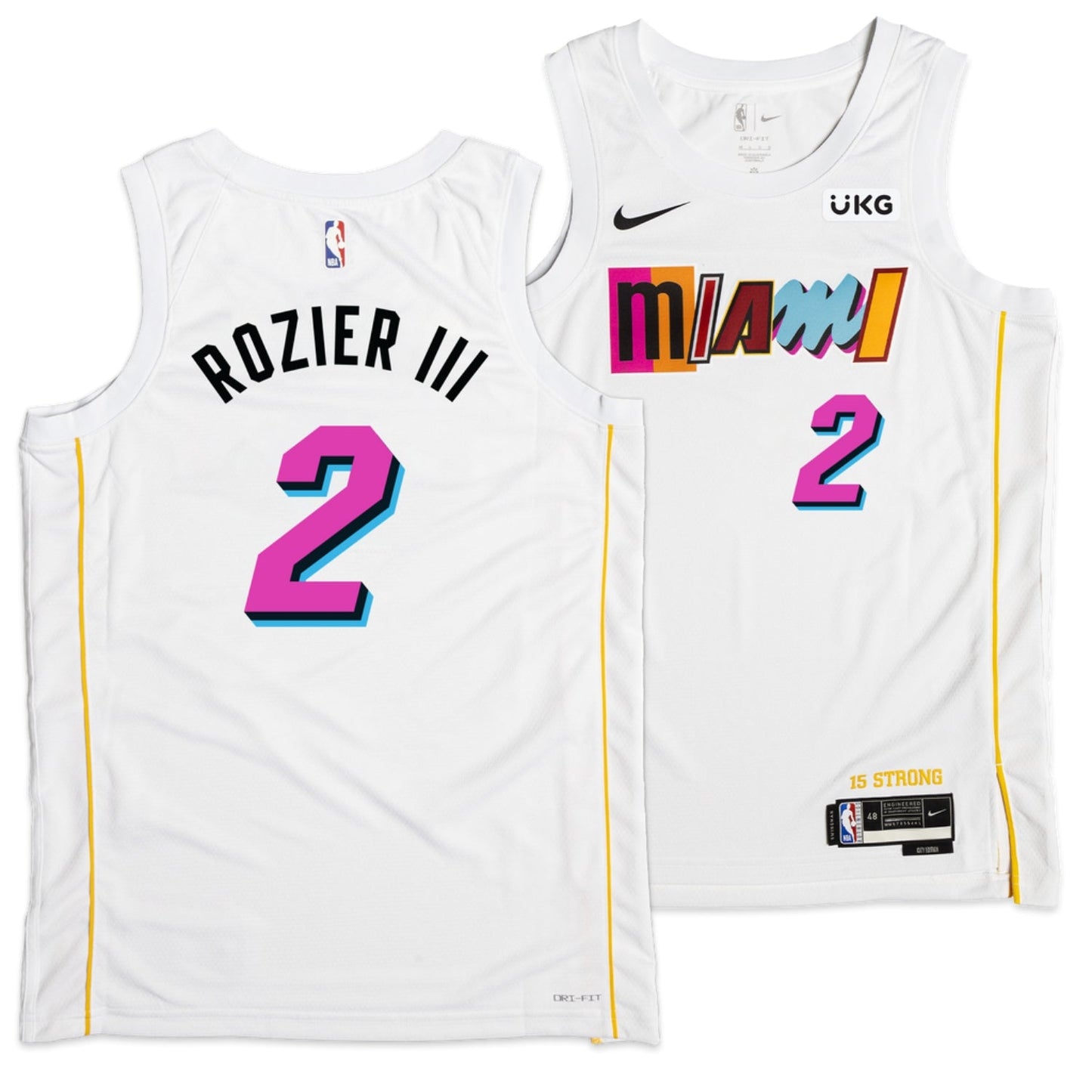 NBA Terry Rozier III Miami Heat 2 Jersey