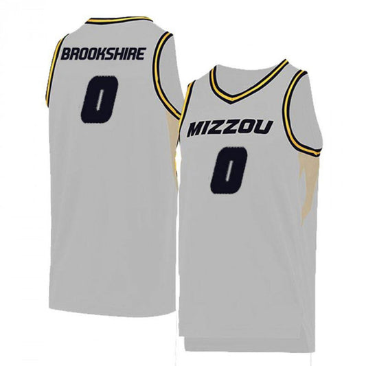 NCAAB Anton Brookshire Missouri Tigers 0 Jersey