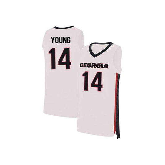 NCAAB Brandon Young Georgia Bulldogs 14 Jersey