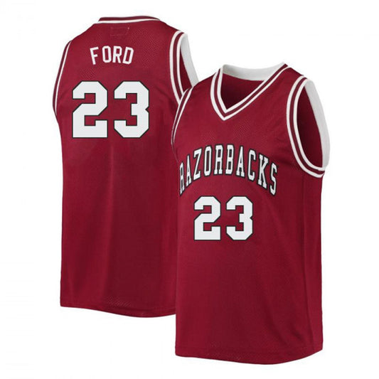 NCAAB Derrian Ford Arkansas Razorbacks 23 Jersey